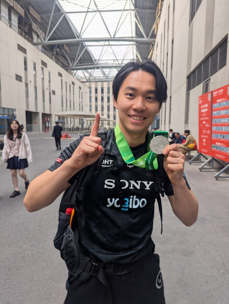 Tokido, a fighting games player, after winning Asian Champions League 2025 - photo