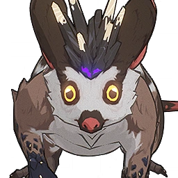 Creatures from the game Wuthering Waves that drops Ascension materials for the character Lupa: The image features Excarat