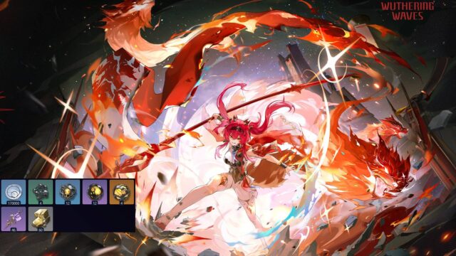 Unleash the power of flames! Ascension materials for Lupa in Wuthering Waves