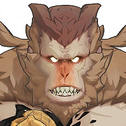 Creatures from the game Wuthering Waves that drops Ascension materials for the character Lupa: The image features Hoochief Menace