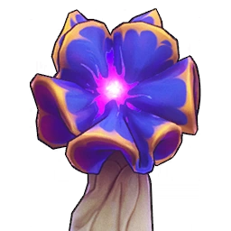 Creatures from the game Wuthering Waves that drops Ascension materials for the character Lupa: The image features Young Roseshroom