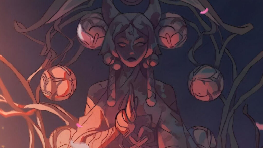 All the teased Spirit Blossom skins in Xin Zhao’s motion comic