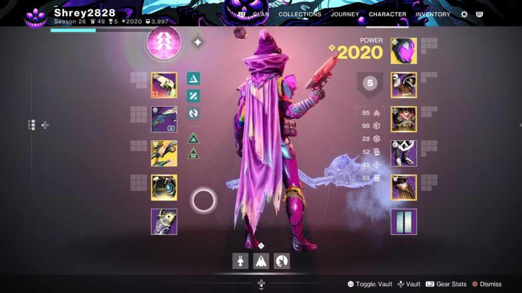 prismatic expanse shader destiny 2