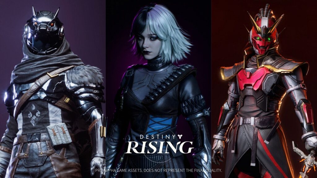 destiny rising closed beta test characters