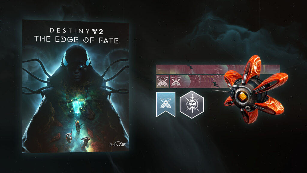The banner image for The Edge of Fate expansion bundle in Destiny 2.