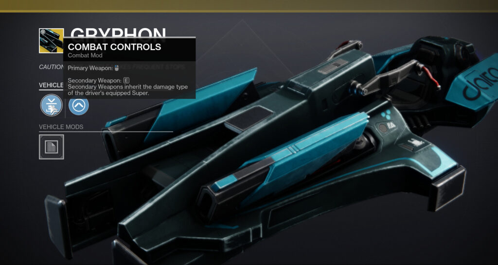 The Gryphon in Destiny 2.