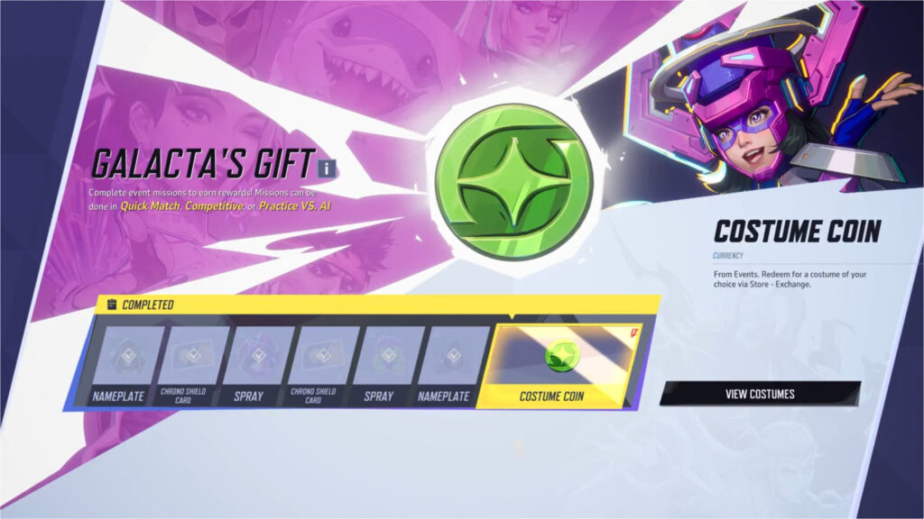 all Marvel Rivals Galacta's Gift rewards