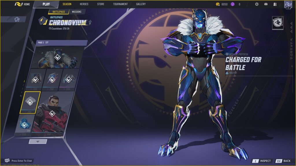 Marvel Rivals Season 0 Battle Pass items 