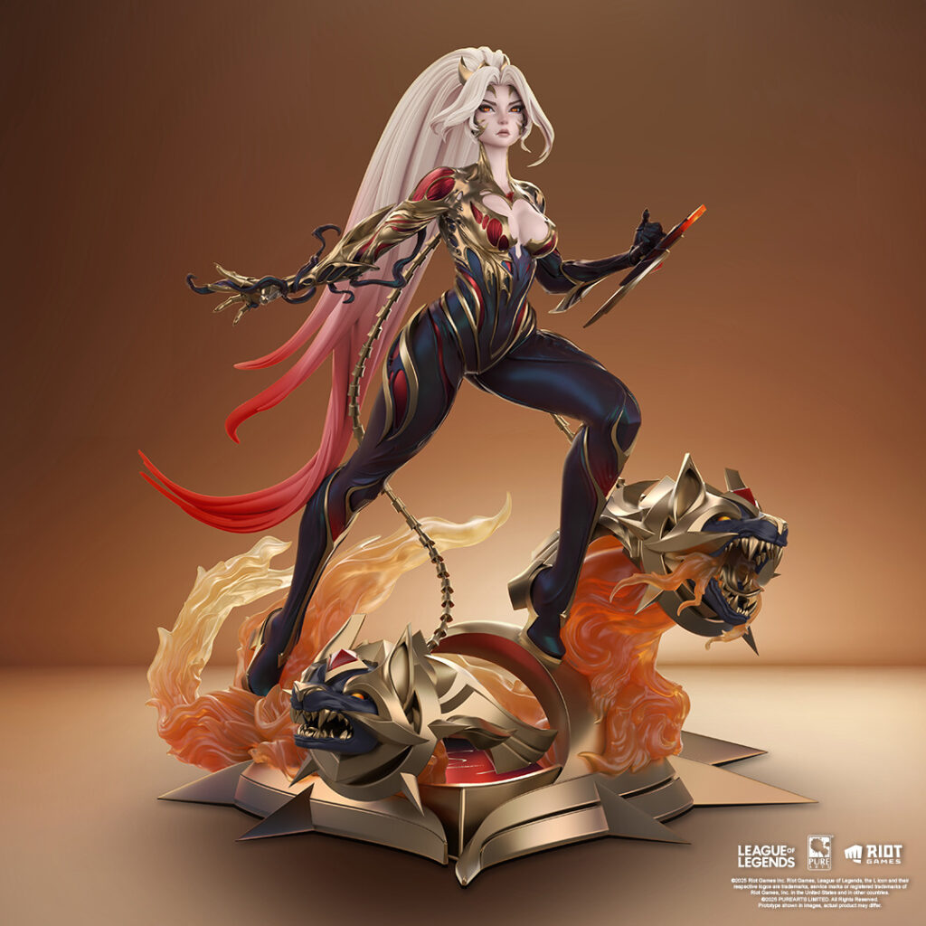 Hall of Legends Immortalized Legend Kai'Sa statue