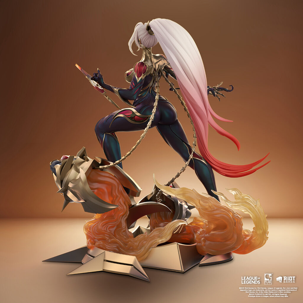 Hall of Legends Immortalized Legend Kai'Sa statue