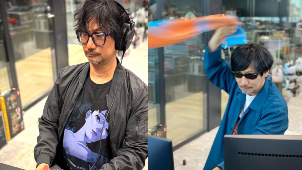 Hideo Kojima testing Death Stranding 2