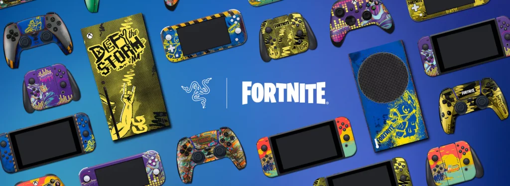 razer fortnite skins