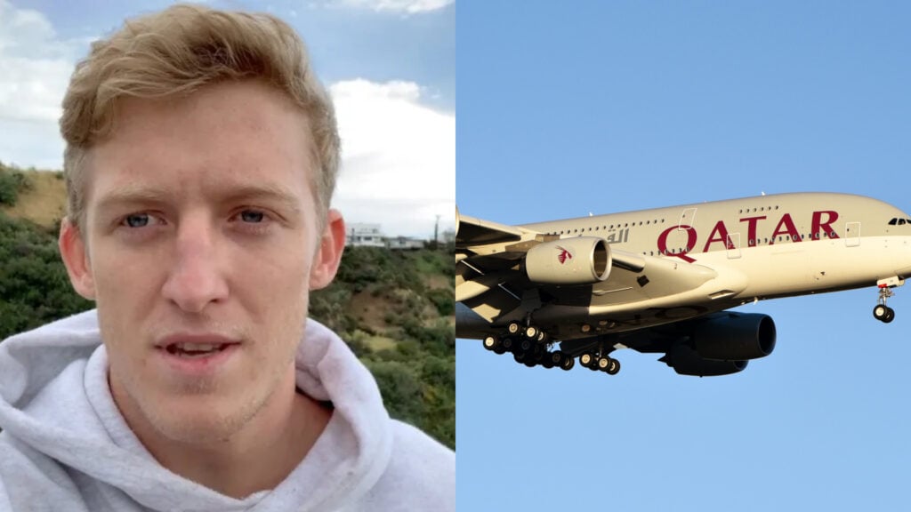 Tfue gets Fortnite win while flying 36,000 feet on a plane using Starlink