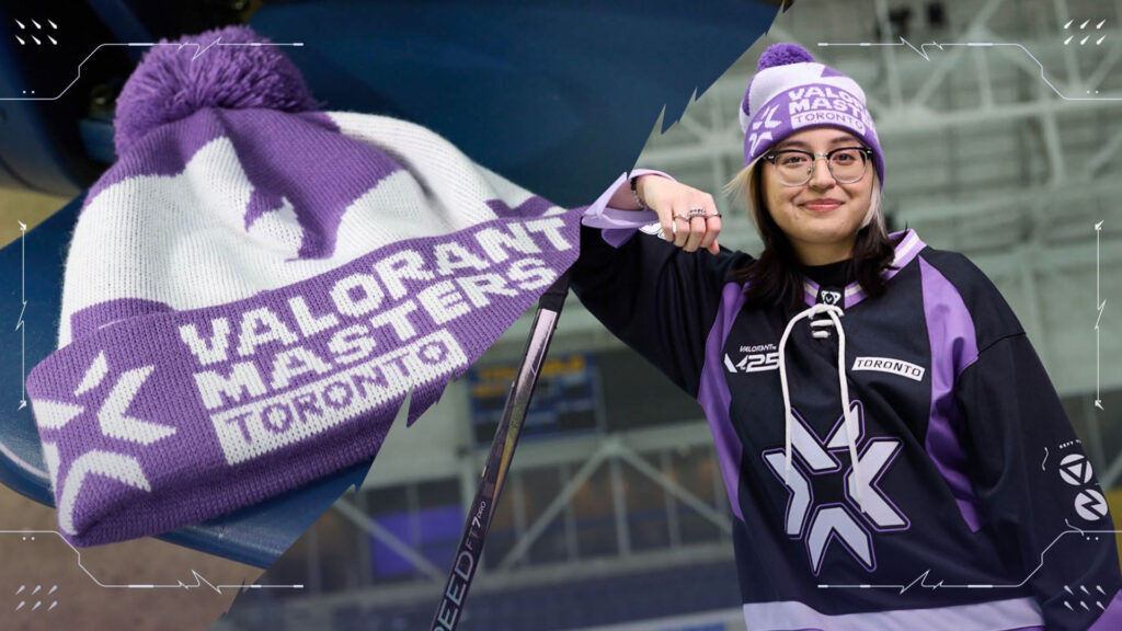 VALORANT Masters Toronto merch contains a hockey jersey