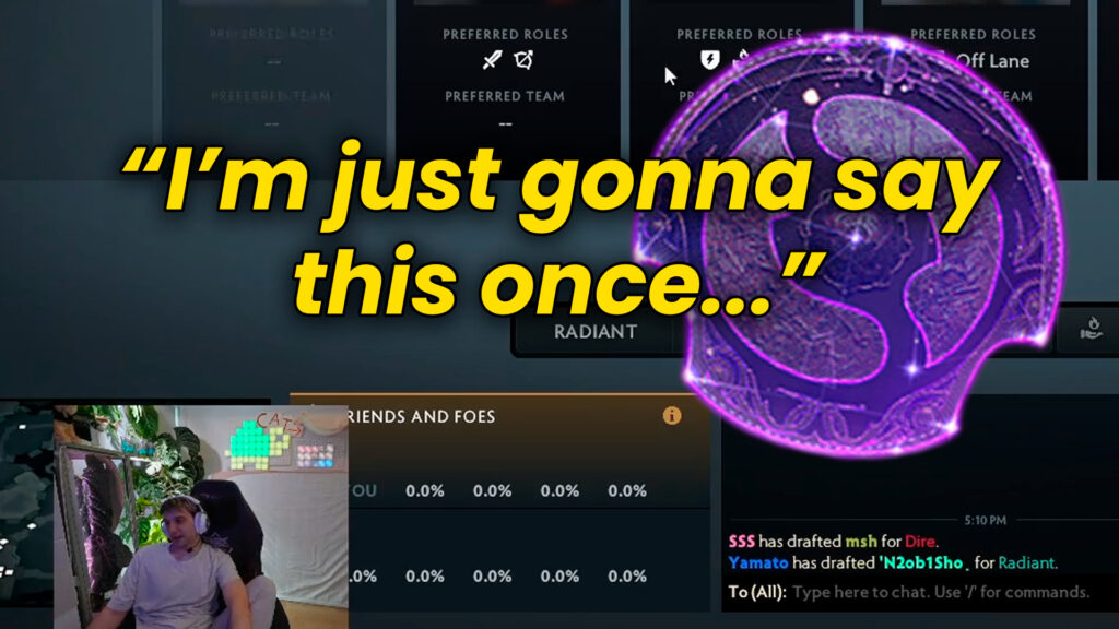 Arteezy had a team for The International 2025, but didn’t play for this reason