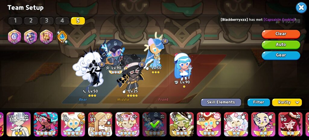 Best team For Cream Soda Cookie in CRK