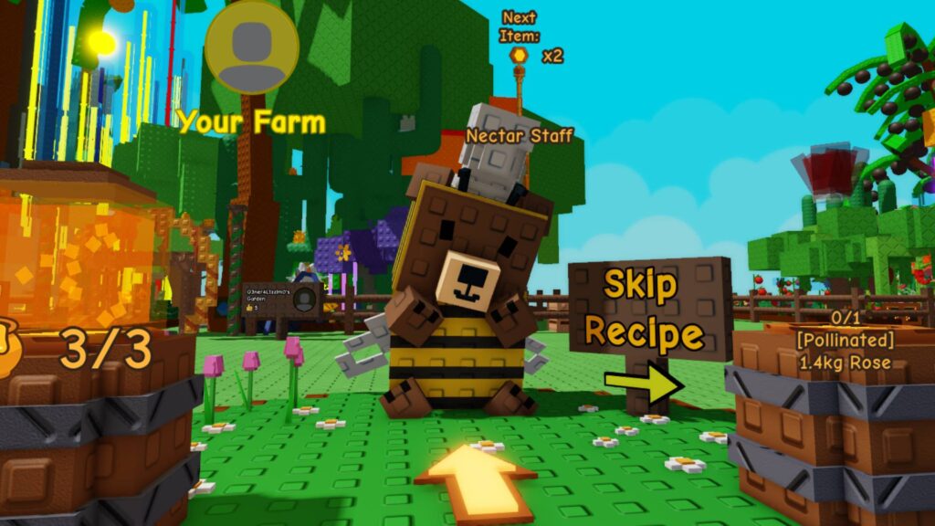 All Bizzy Bear quests and how to complete them in Grow a Garden