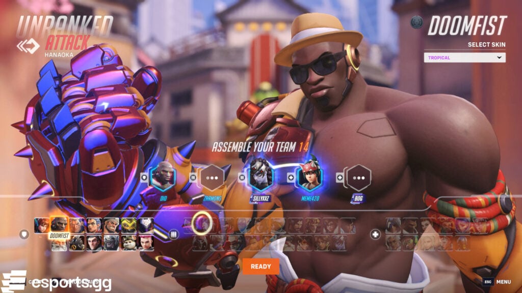 Overwatch 2 doomfist bug