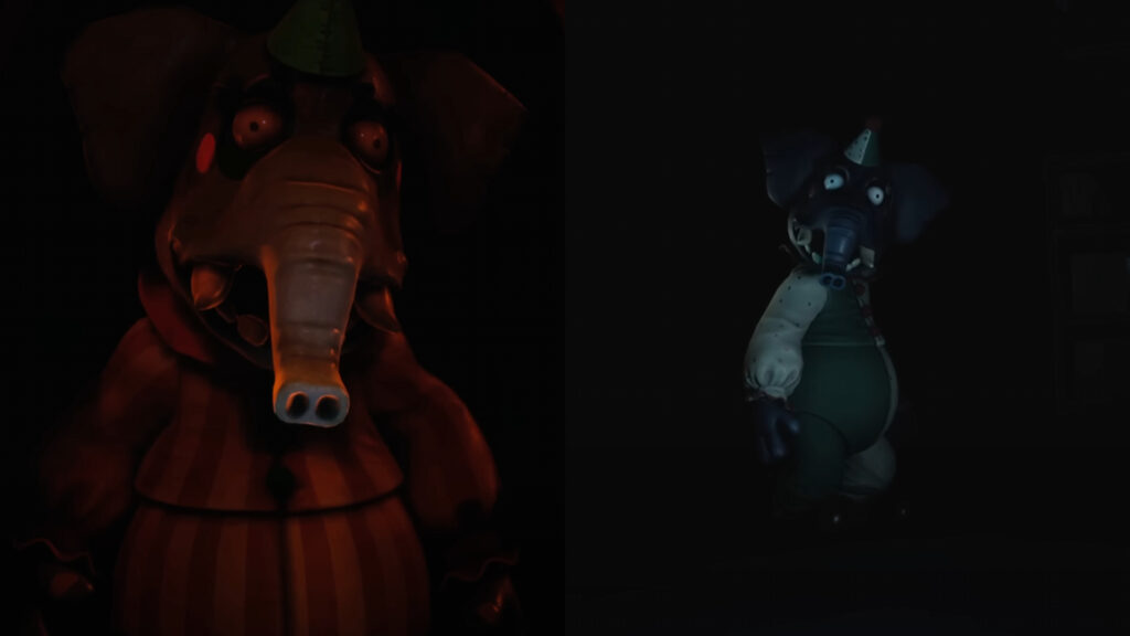 The Elephant Mascot is one of the animatronics in the Five Nights at Freddy’s: Secret of the Mimic game