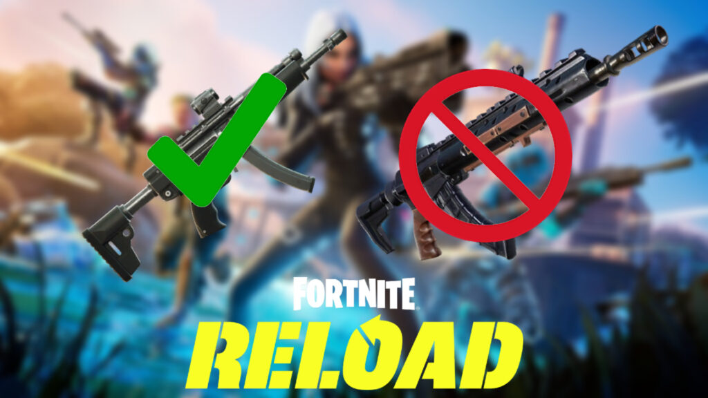 Fortnite Reload loot pool summer shakeup: What’s new and what’s gone?
