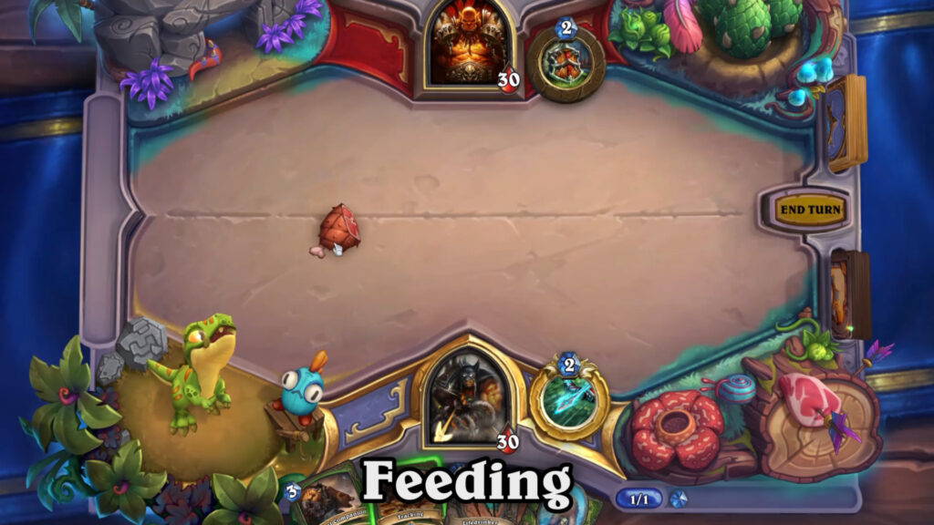 You can feed your Hearthstone pet