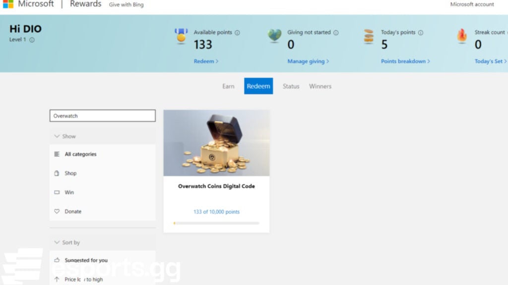 How to get Overwatch Coins for free