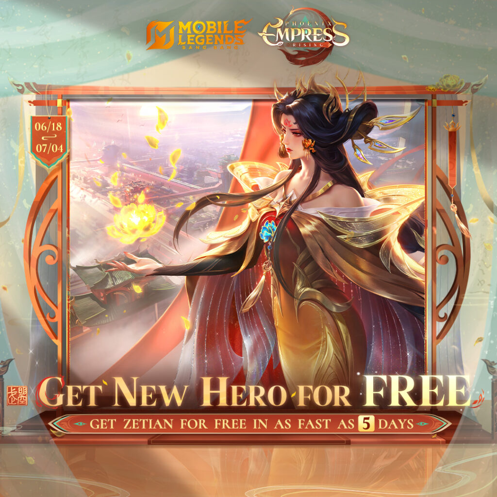 MLBB New Zetian Hero Free