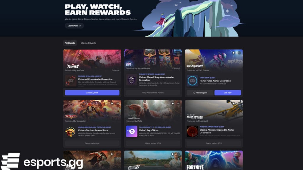 Marvel Snap Discord Quest Venom avatar decoration