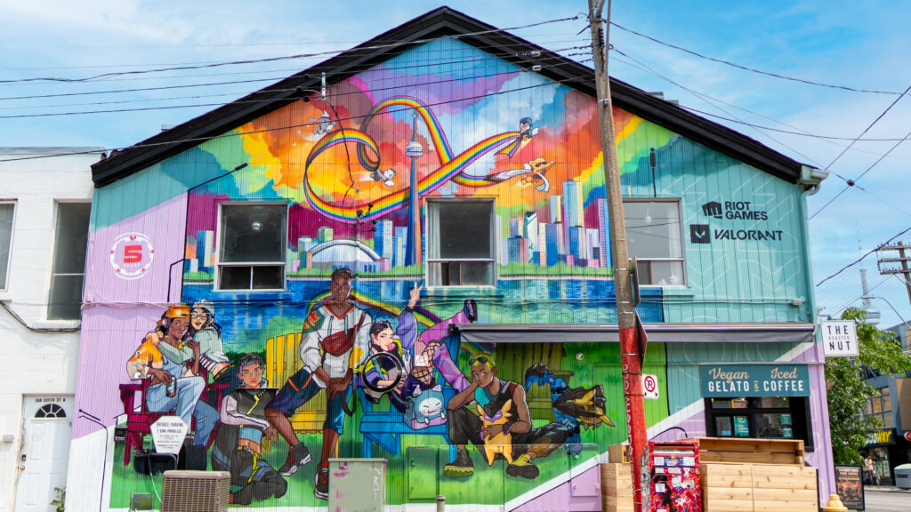 VALORANT honors Pride Month with vibrant Toronto mural before Masters event