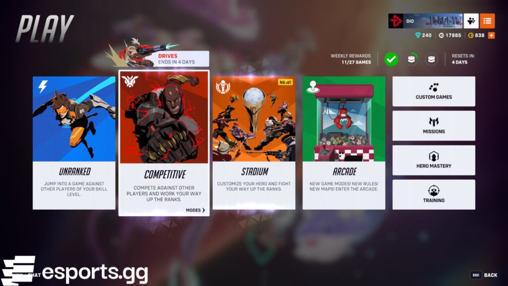 Overwatch 2 Season 16 Competitive Drive