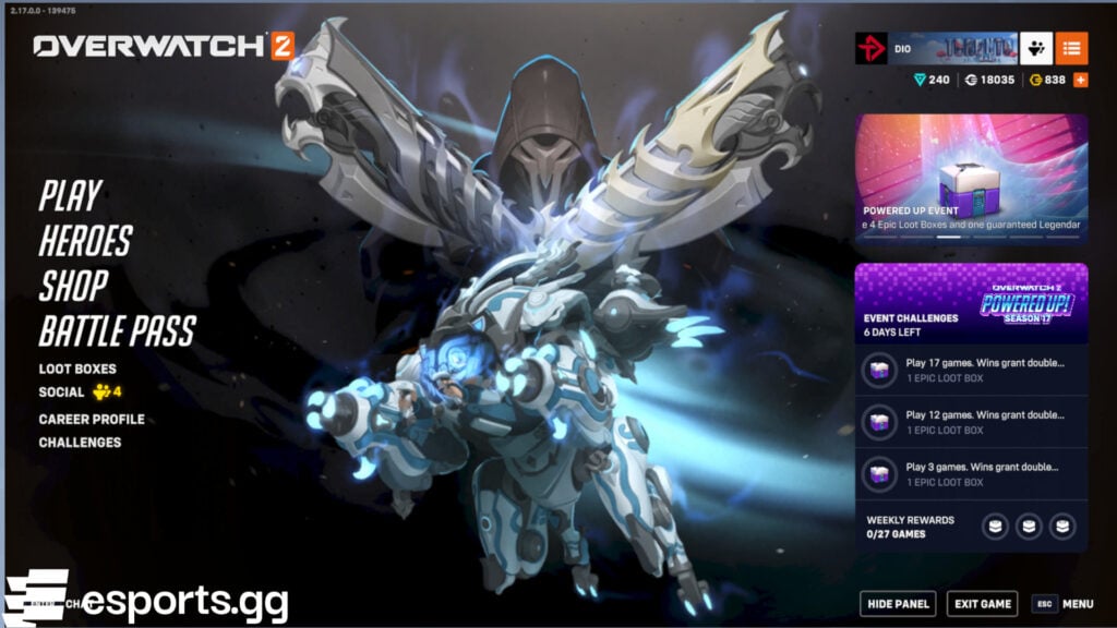 Overwatch 2 Season 17 mythic