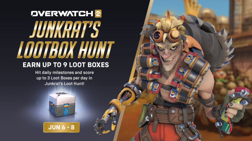 Overwatch 2 Junkrat's Loot Box Hunt