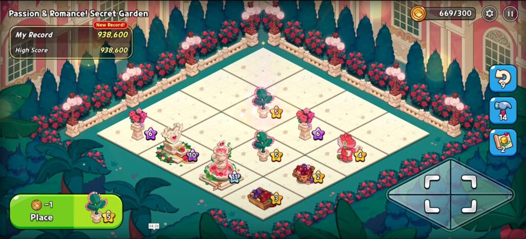 Cookie Run Kingdom Place the blocks strategically instead of randomly