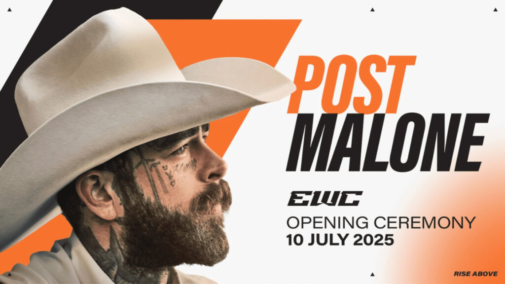 Post Malone headlines Esports World Cup 2025 with exclusive performance