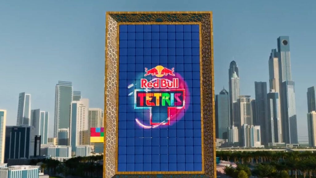 The Red Bull Tetris World Final 2025 event will feature a show with over 2,000 drones above the Dubai Frame