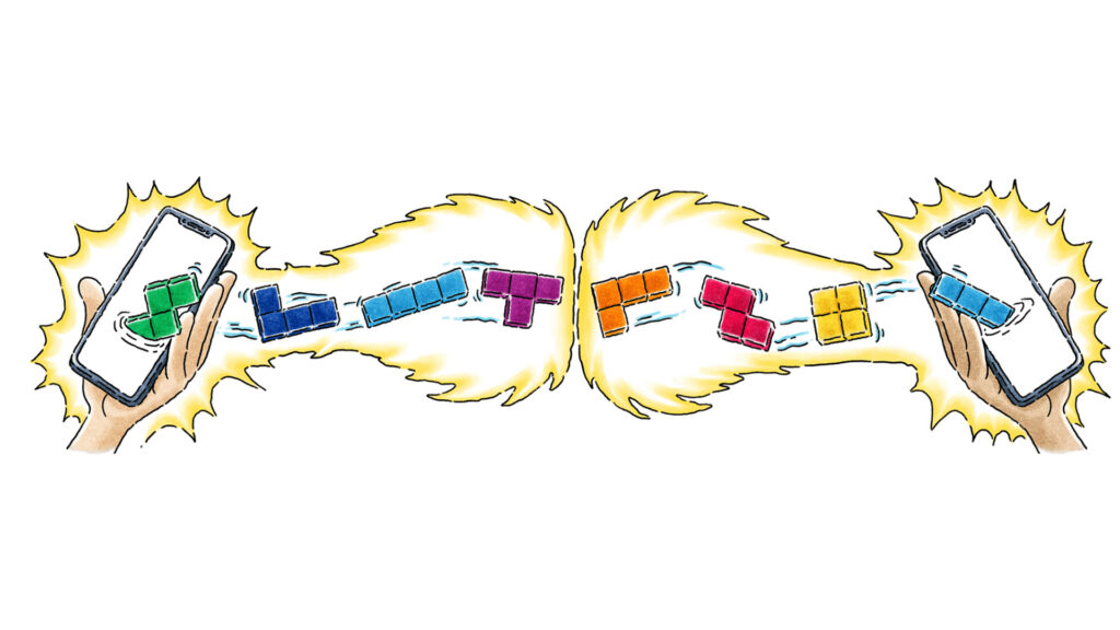 Red Bull x Tetris artwork