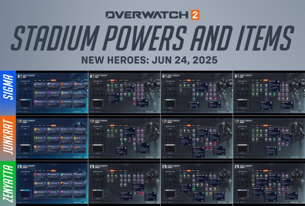 New Stadium heroes and powers 