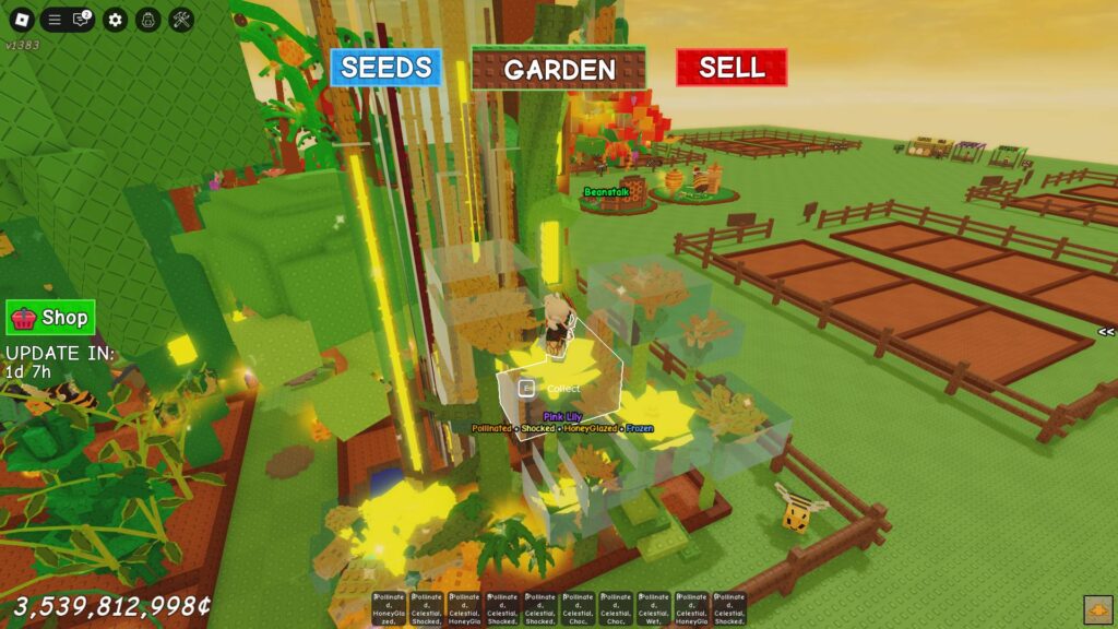 Stacking mutations in Grow a Garden