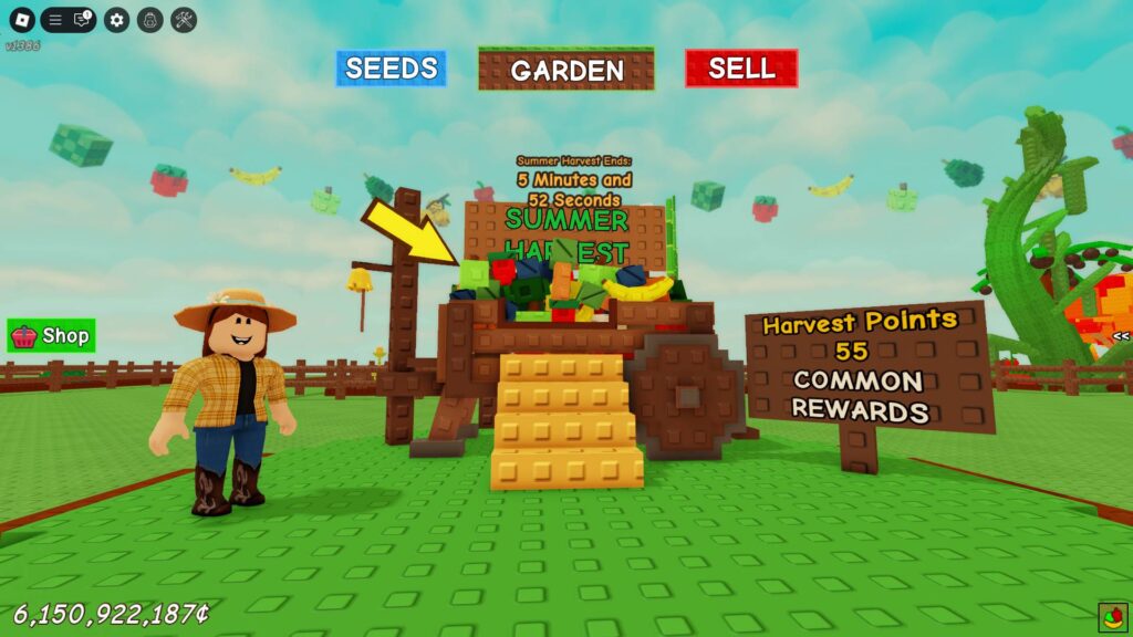 Summer Harvest Event in Grow a Garden