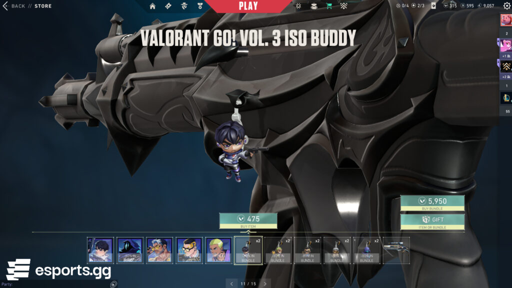 VALORANT GO! Vol. 3 Iso gun buddy