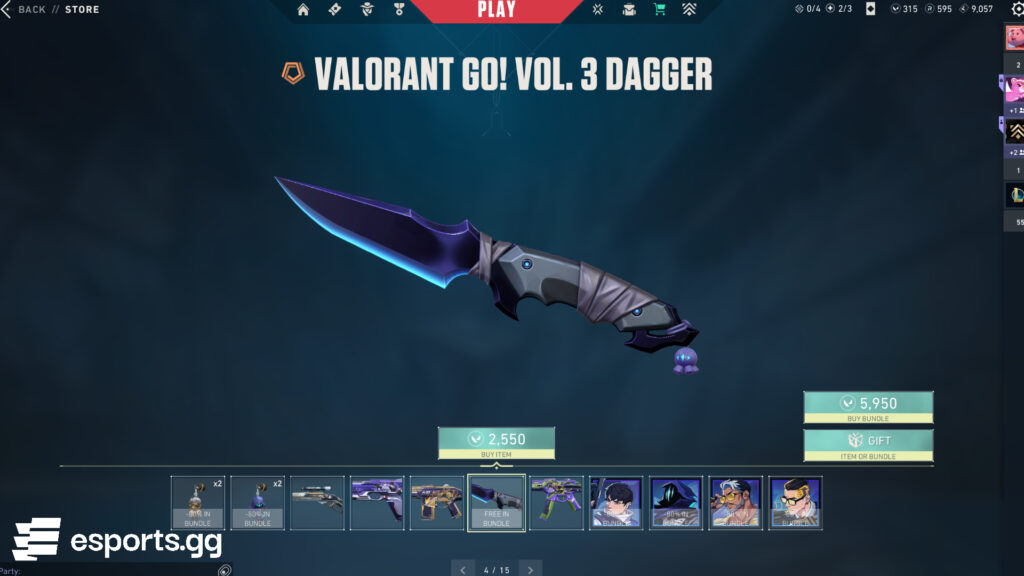 VALORANT GO! Vol. 3 dagger