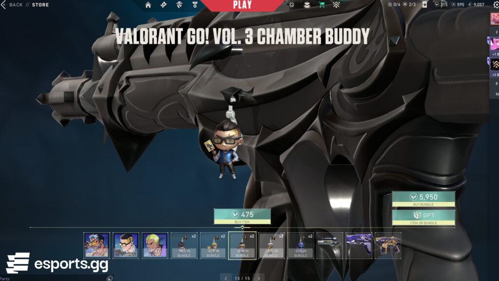 VALORANT GO! Vol. 3 Chamber gun buddy