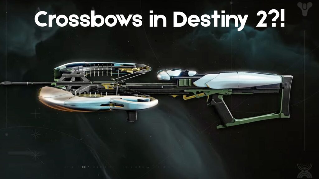 Destiny 2 Edge of Fate adds a new Crossbow weapon type: Everything you need to know
