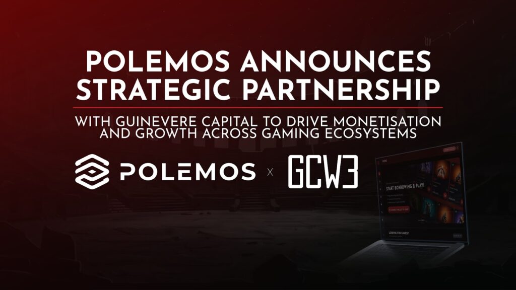 Polemos Announces Partnership With Guinevere Capital to Drive Monetisation and Growth Across Gaming Ecosystems