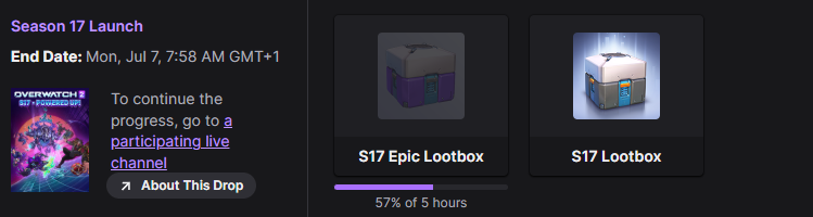 Free epic loot boxes in Overwatch 2 Season 17