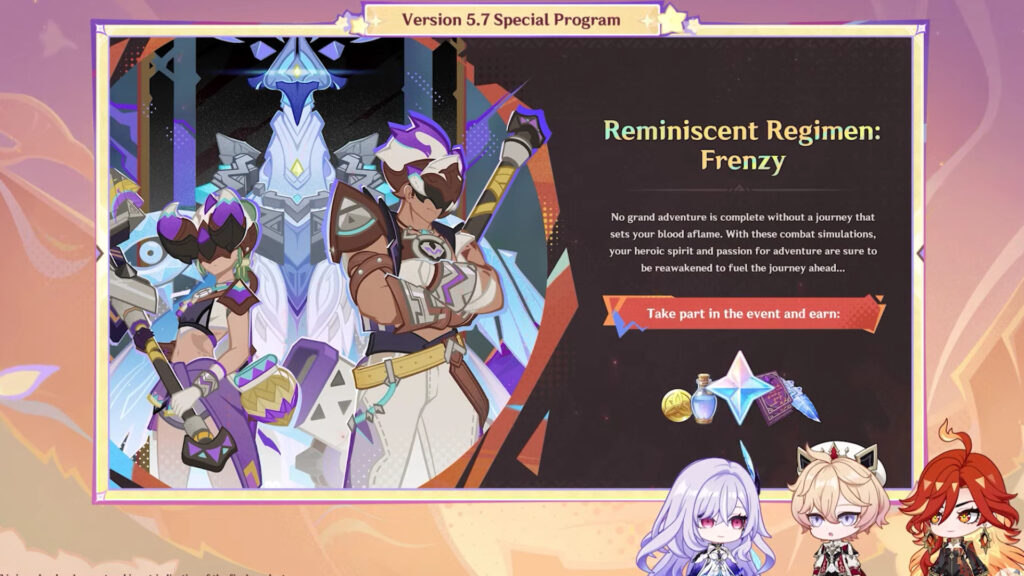 Genshin Impact 5.7 events