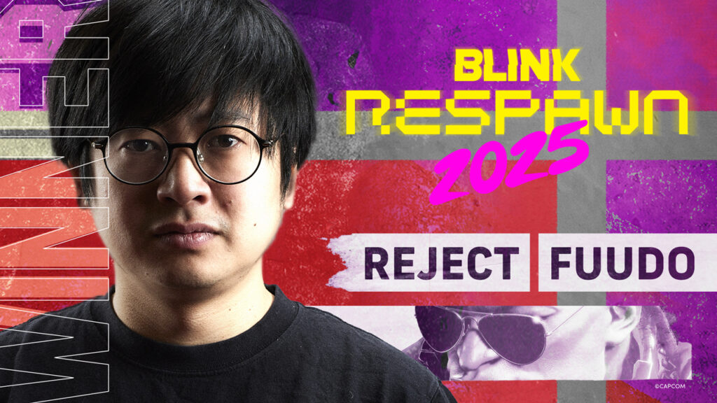 It's the official poster for the Street Fighter 6 champion at the esports event SF6 Blink Respawn.