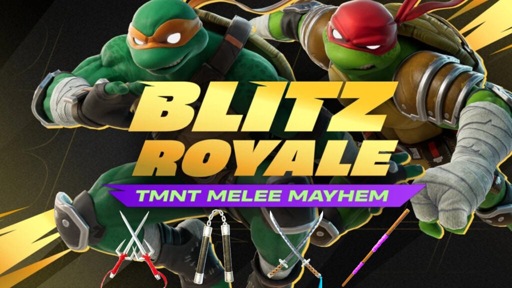 Fortnite Blitz Royale week 4 adds TMNT weapons and more!