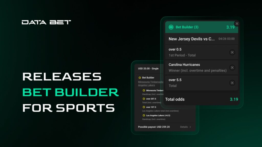 DATA.BET reveals Bet Builder for esports