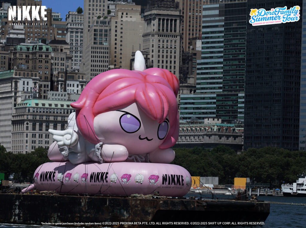 NIKKE's Doro on the Hudson River